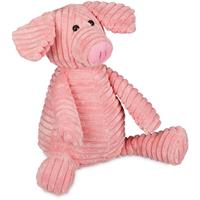 RELAXDAYS Türstopper Schwein, für Boden, stehend, origineller Türsack, Plüsch Figur mit Sandfüllung, 26 cm hoch, rosa