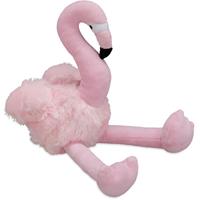RELAXDAYS Türstopper Flamingo, Stoff, 23 cm hoch, schwer, für den Boden, innen, dekorativer Tier Türpuffer, weich, rosa