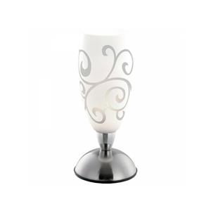 Globo Tischlampe Modern Glas Wohnzimmer Nachttischlampe Touch Weiß Klein 21922-'61973196' - 