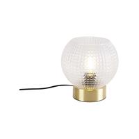 QAZQA Tafellamp sphere - Goud/messing - Art Deco - D 200mm