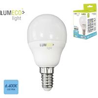 EDM LED-Kugelbirne - e14 - 5w - 400 Lumen - 6400k - kaltes Licht - Lumeco
