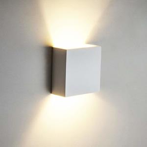 STOEX Moderne LED 6W Warmweiß Wandlampe Kreative Weiß Kreativ Würfel Deckenlampe Nordisch Minimalistischer Wandleuchte für Loft Corridor Treppe Schlafzimmer
