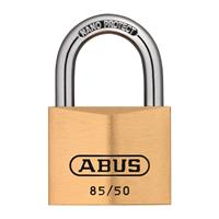 ABUS Hangslot, 85/50 lock-tag, VE = 6 stuks, messing