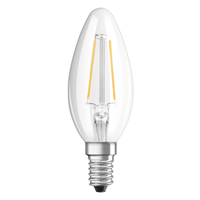 Osram ledlamp Retrofit Classic B E14 2,5W warm wit 2st.