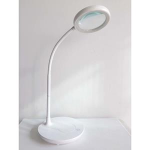 Globo LED Tisch Lampe weiß Touch Lupe Flexo Leuchte Schlaf Wohn Zimmer Beleuchtung
