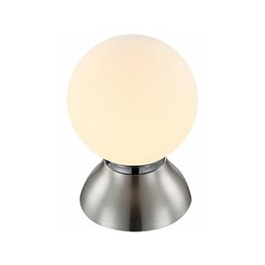 Globo LED Nachttischlampe Touch Tischlampe Modern Weiß Klein Kugel Glas 21928-50040882