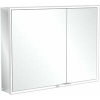 Villeroy & boch My view spiegelkast 100x75cm 2 deuren 2 contactdoos LED a4571000