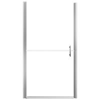 vidaXL Douchedeur 81x195 cm gehard glas