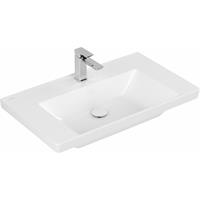 Villeroy & boch Subway 3.0 meubelwastafel 80cm z/krgt z/overl.C+ stone white 4a7083rw