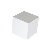 QAZQA Moderne Wandleuchte weiß - Cube