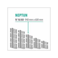 TRMX NEPTUN weiß - Badheizkörper Handtuchheizkörper Handtuchheizung | Breite: 600 mm - Höhe: 940 mm