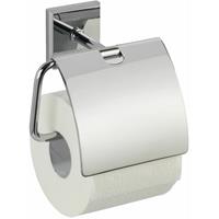 Wenko toiletrolhouder Laceno Power Loc 14,5 x 8 cm ABS zilver