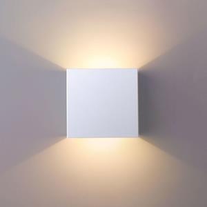 STOEX Moderne LED Wandleuchte WarmweiÃŸ WÃ¼rfel 6W Kreative Wandlampe Einfacher Deckenleuchte fÃ¼r WeiÃŸ Loft Korridor