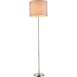 Globo Design Steh Leuchte Textil Höhe 160 cm Beleuchtung Stand Lampe Decken Fluter Schalter  15185S
