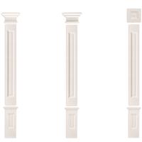GRAND DECOR Pilaster | Wand | Stuck | Auswahl Bauteile | PU | stoßfest | PL276:Komplettset