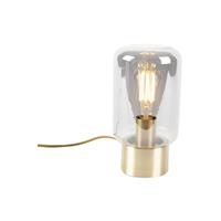 QAZQA Tafellamp bliss_cute - Goud|messing - Design - D 140mm