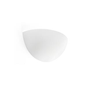 Faro Snow - wandverlichting - 28 x 14 x 13 cm - mat wit