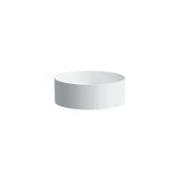 LAUFEN Living Square Waschtisch-Schale, ohne Hahnloch, ohne Überlauf, 380x380, weiß, Farbe: Weiß mit LCC - H8114354001121