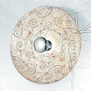 14-KOLARZ LUNA Design Wandleuchte Chrom 1 Glühbirne Durchmesser 89 cm Silber Medici