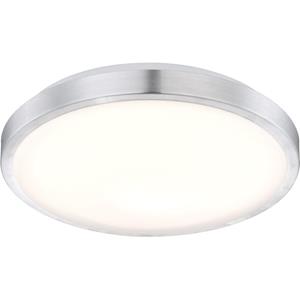 Globo LED Decken Leuchte ALU Strahler Lampe Wohn Zimmer Beleuchtung rund opal weiß  41685