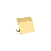 Hansgrohe Papierrollenhalter mit Deckel AddStoris Polished Gold Optic, 41753990 - 