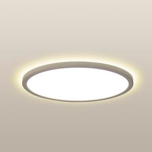 LICHT-TREND LED Deckenleuchte Board 42 Direkt & Indirekt 2700K Dimmbar per Schalter Weiß