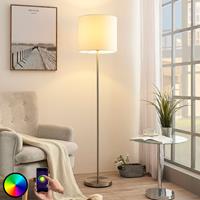 LINDBY Smart LED-Stehlampe Everly, App, RGB - 