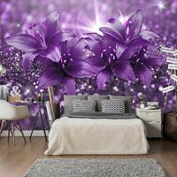 Artgeist Masterpiece of Purple Vlies Fotobehang