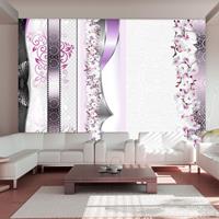 Artgeist Parade of Orchids in Violet Vlies Fotobehang