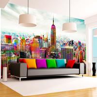 Artgeist Colors of New York City Vlies Fotobehang