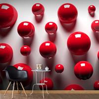 ARTGEIST Fototapete Red Balls cm 100x70 