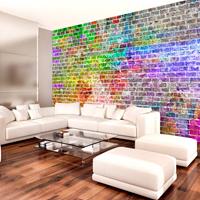 ARTGEIST Fototapete Rainbow Wall cm 100x70 