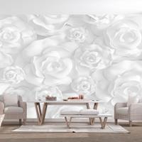 Artgeist Plaster Flowers Vlies Fotobehang