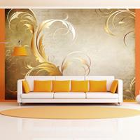 Artgeist Gold Leaf Vlies Fotobehang