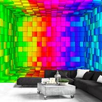 Artgeist Rainbow Cube Vlies Fotobehang
