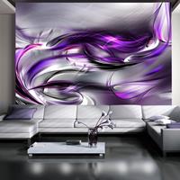 ARTGEIST Fototapete Purple swirls cm 100x70 
