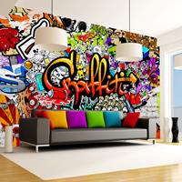 Artgeist Colorful Graffiti Vlies Fotobehang