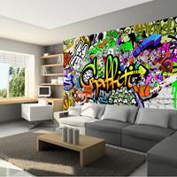ARTGEIST Fototapete Graffiti on the Wall cm 100x70 