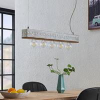 Lindby Mella hanglamp met ornamentpatroon, 5-lamps