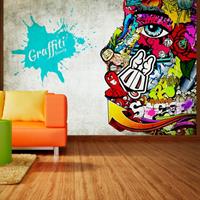 Artgeist Graffiti Beauty Vlies Fotobehang