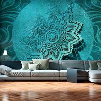 Artgeist Azure Flower Vlies Fotobehang