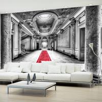 Artgeist Mystery Marble Black and White Vlies Fotobehang