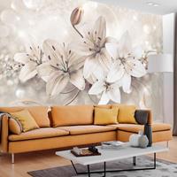 Artgeist Diamond Lilies Vlies Fotobehang