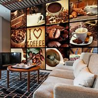 Artgeist Coffee Collage Vlies Fotobehang