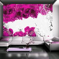 Artgeist Colors of Spring Fuchsia Vlies Fotobehang