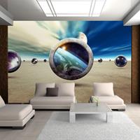 Artgeist Planet Walk Vlies Fotobehang