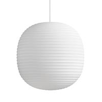 newworks NEW WORKS Lantern Pendant in Mat White Opal Glass Large