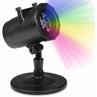 DEUBA LED Projektor Lampe Lichteffekt Strahler | 48 Motive | 4 Watt Strahl-Leistung | 5m Strahlung | IP44 Spritzwasserschutz | Weihna