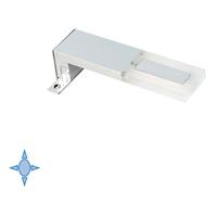 EMUCA LED-Anbauleuchte für Badspiegel, 40 mm, IP44, kaltes weißes Licht, Aluminium und Kunststoff, Verchromt - 