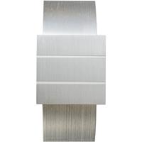 QAZQA Moderne Wandleuchte aluminium - Amy